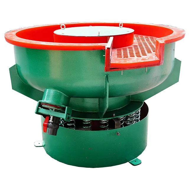 Large Vibratory Tumbler Polishing Machine with Separator