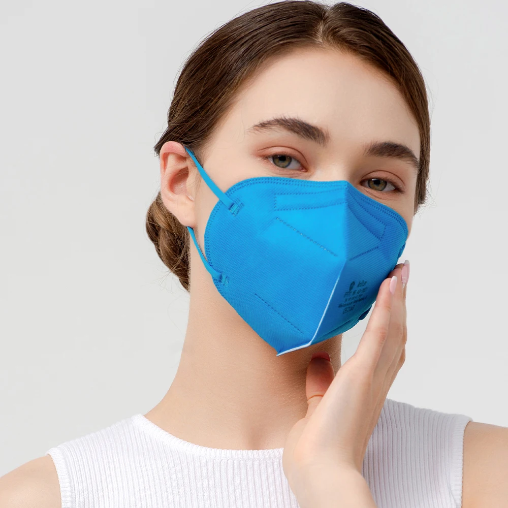 Andum CE Certificate Factory Wholesale Price 5PLY Supply mask ffp2 eu manufacturers  black europe Breathable Respirator