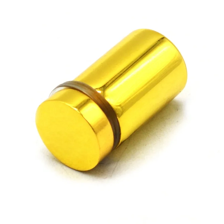 
Factory price Stainless Steel Glass Advertising Screw Goold 