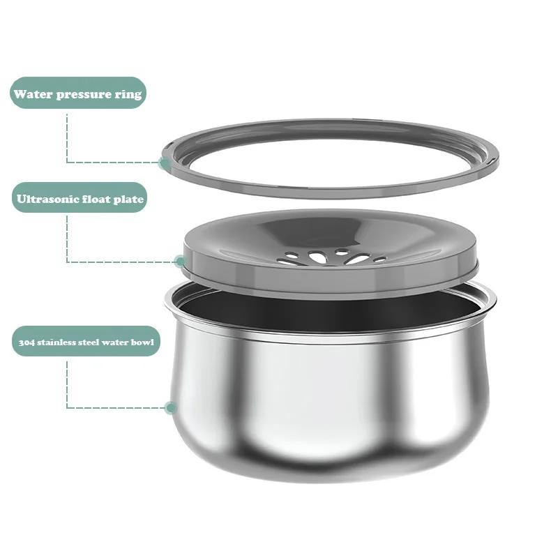 Floating Not Wetting Mouth Cat Bowl No Spill Pet Drinking Water Feeder anti splash dog bowl