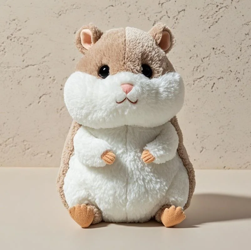 Custom Fat Hamster Plush Toy Stuffed Animal Toys Furry Throw Pillow Stuffed Animals Plushie