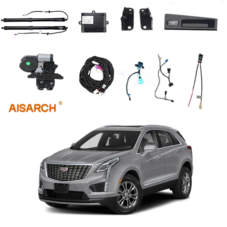 automatic tailgate lift kit open close tailgate automatic car door opening system kick sensor for Cadillac XT5