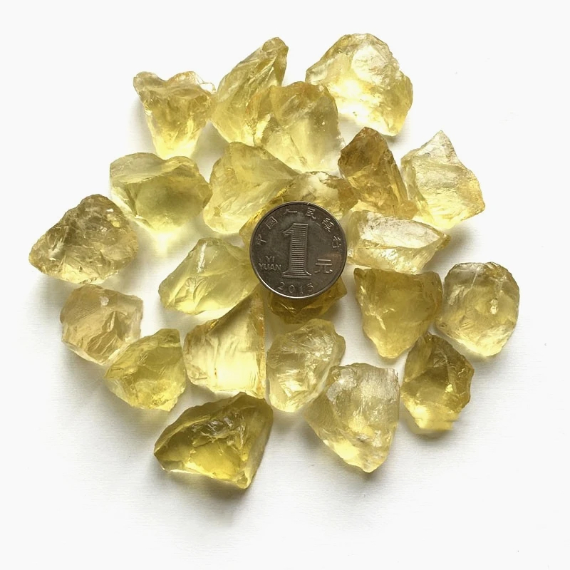 Wholesale Cheap Price Natural Clear Brazil Rough Citrine Stone for sale