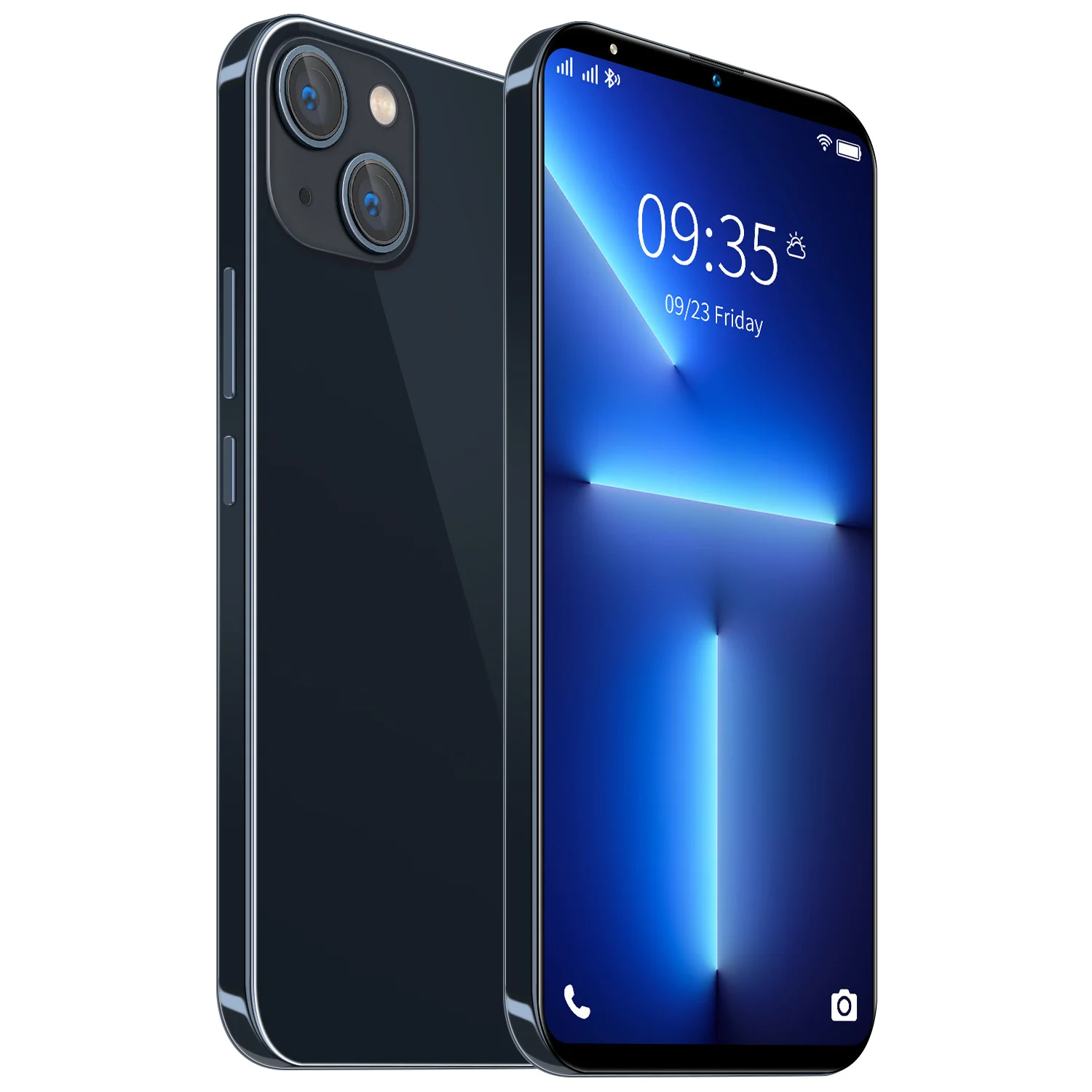 In Stock Free Shipping Cheap Clone i13 phone  6.3 Inch full screen 12GB+512GB  phone I13 pro cheap mobile phone