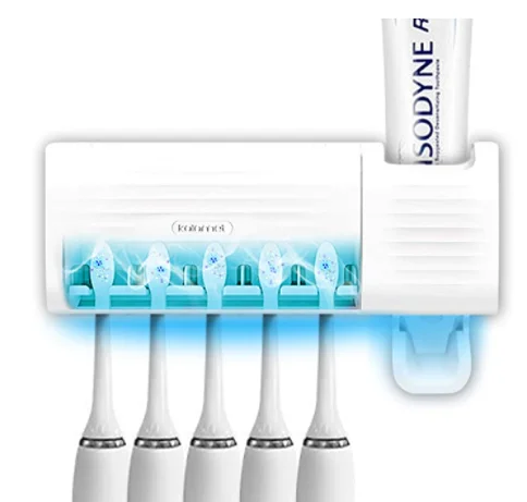 Перезаряжаемый УФ стерилизатор для зубной щетки умный держатель для зубной щетки с УФ-стерилизацией