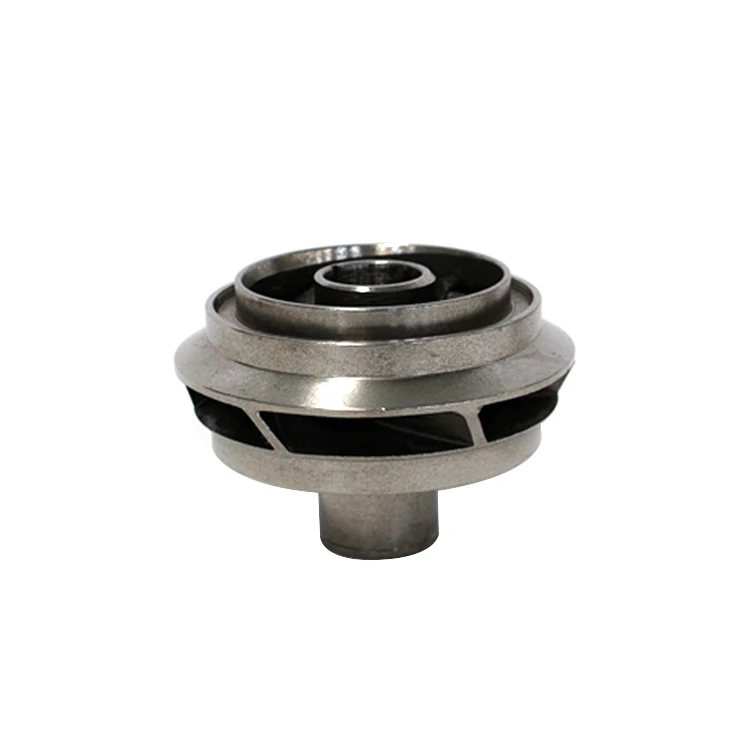 Custom Made Impeller Spiral Vane Metal Impeller For Submersible Pump