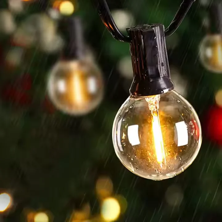 LED G40 Global string Light Outdoor Christmas decorations holiday lights Wholesale 3m 10 bulbs Patio Decoration String Light
