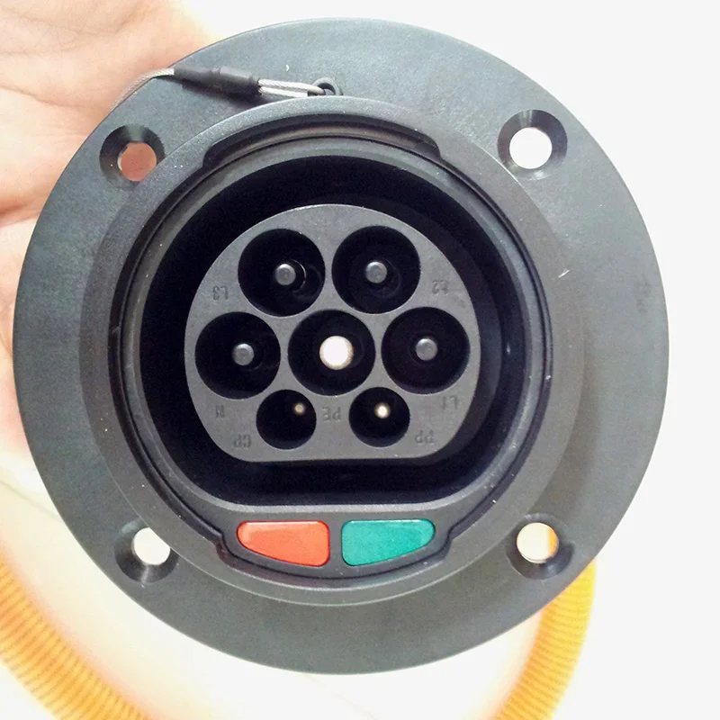 32a iec62196-2 Тип 2 зарядная станция для муфтовый стыковочный переводник