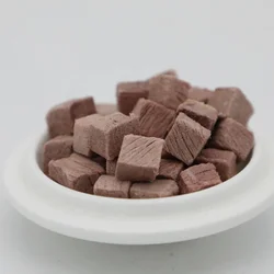 fd Beef OEM meat pet treat  dry pet food bulk dry healthy 100% natural cat food 68