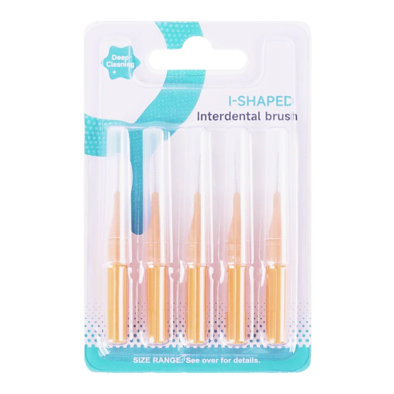 Wholesale Bulk Portable Reusable Toothbrush Toothpick Dental Interdental Brush For Teeth Cleaning
