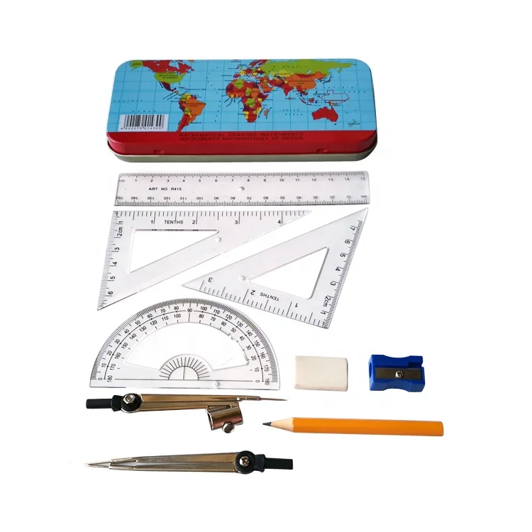 
Kid Education Arabic Mathematical Instruments Compass Set 