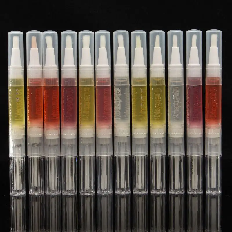 Custom quality 15 different flavors nail cuticle oil pen eco-friendly nails cuticle revitalizer oil pen container manufacturers