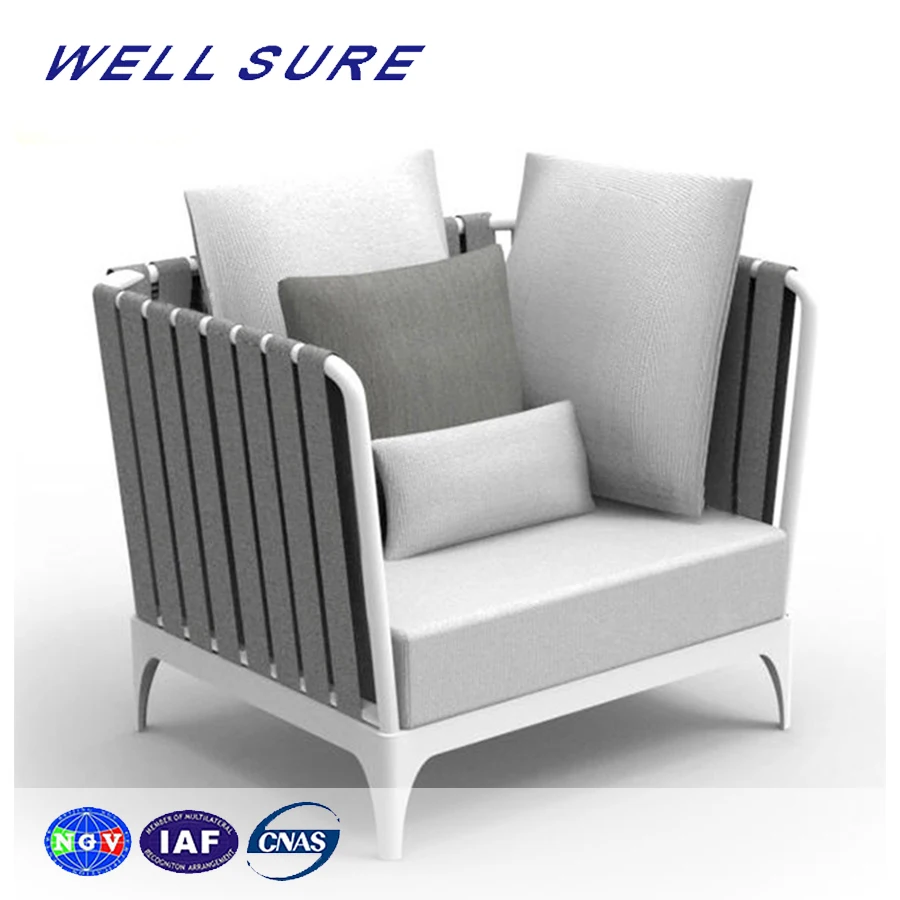 Modern simplicity Outdoor furniture patio rattan wicker custom design cheap sofa classic china