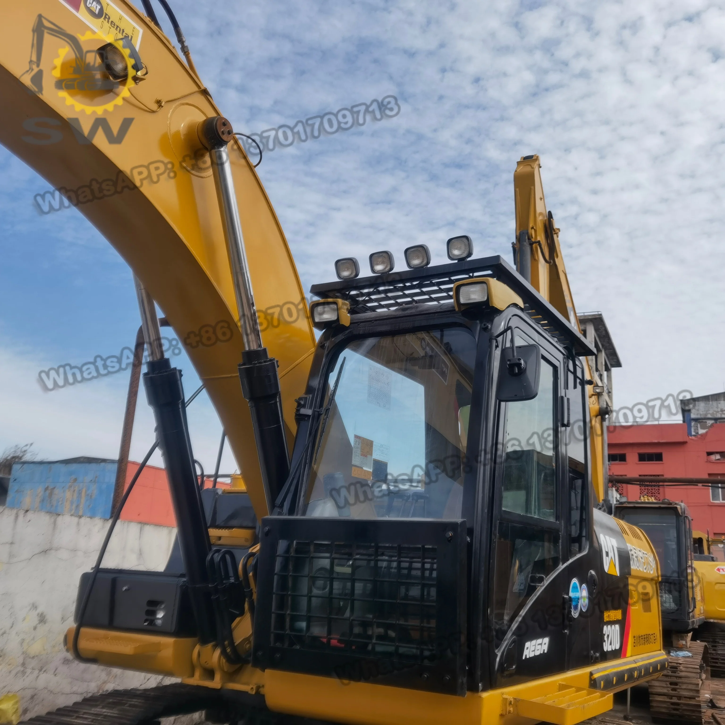 Б/у оригинальный экскаватор CAT Caterpillar 320D CAT320D 320DL 320BL по низкой цене 320D2 320C