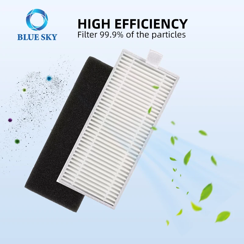 HEPA Filter Side Main Brush Mop Cloth Fit for Polaris PVCR 1226 PVCR 3200 PVCR 1020 Genio Profi 290 Robot Vacuum Cleaner Part