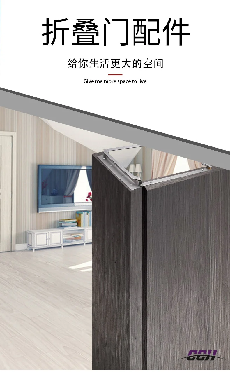 180 degree double door folding hardware accessories wardrobe door folding hinge bedroom bathroom wooden door ceiling hinge