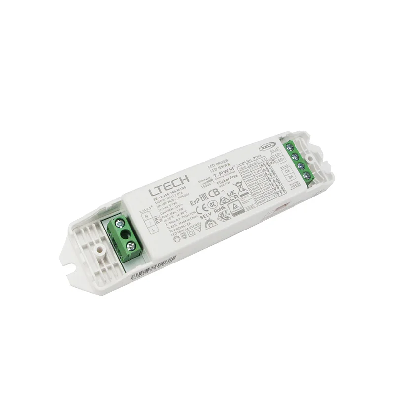 LTECH SE-12-350-700-W1DS 12 Вт 100-400 мА постоянный ток 4 в 1 димминг светодиодный драйвер