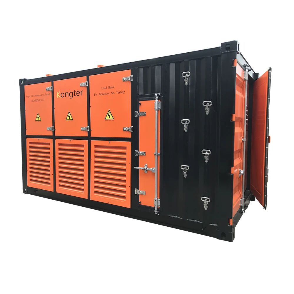 220v Three Phase 5000kw Ac Load Bank Ac Dummy Load Pure Resistive Load Bank