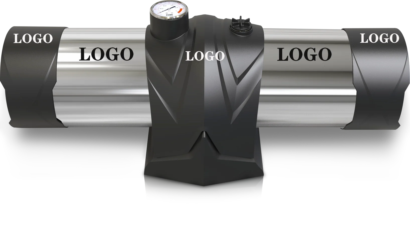 ZJ-168-6000L Ultrafiltration Central Water Purifier Stainless Steel Manual Self-Cleaning Intermediate Support Household Use