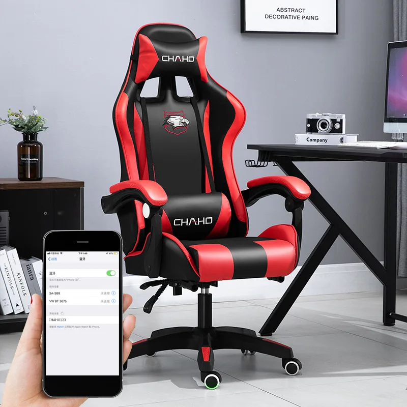 Wholesale Adjustable Single Person Chair Home Office Reclining Gaming Chair Racing Computer Chair with Footrest