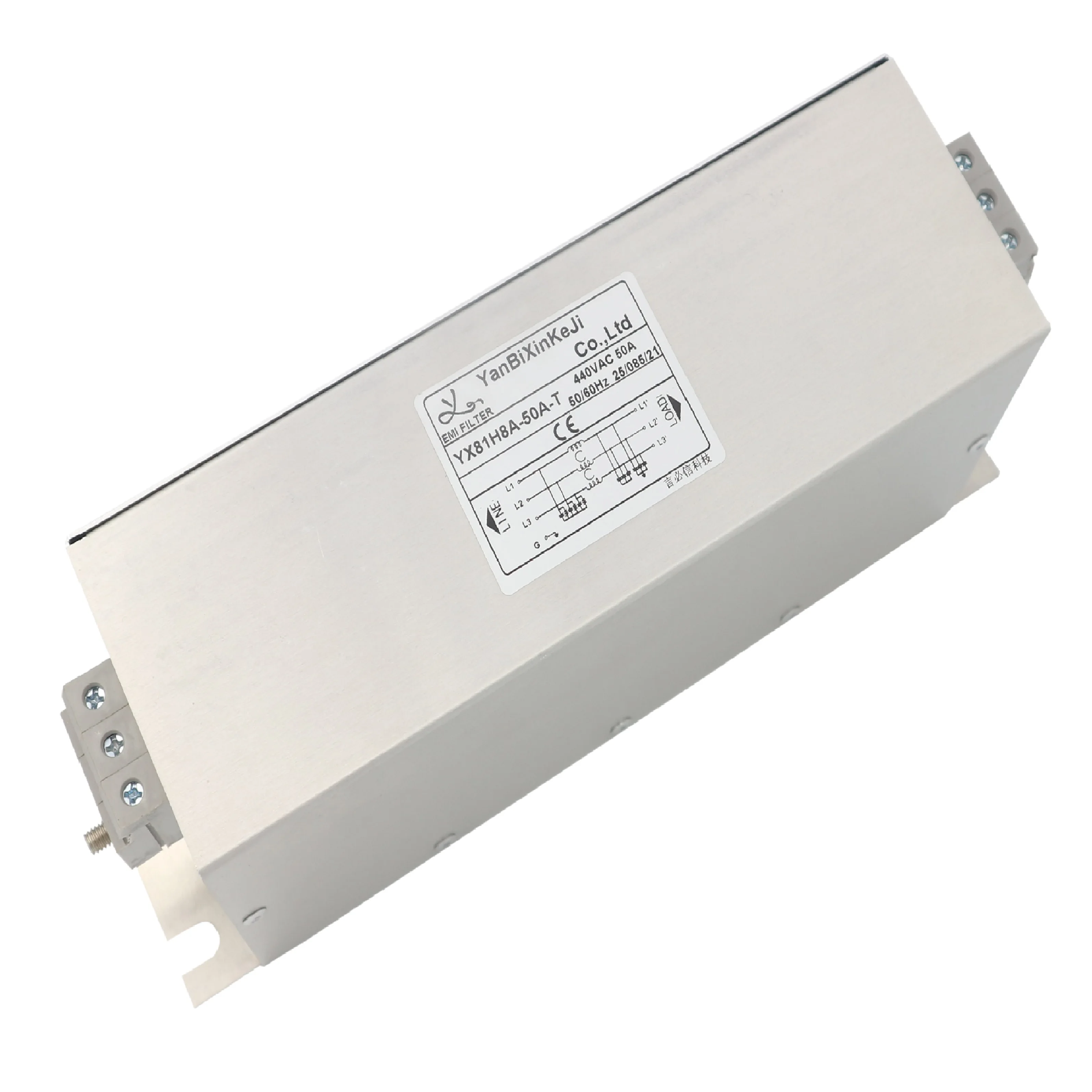 New Type High Quality and Ultra-compact EMC EMI Power Line Filter