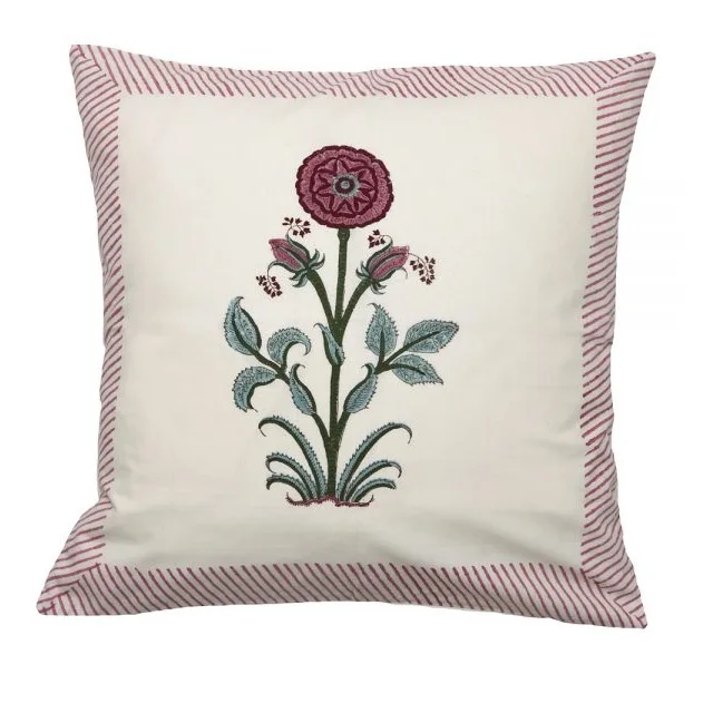 New Design Modern Luxury Sofa Decorative Light Weight Throw Pillows With Double Color Printed Cushions Stylish 100% Cotton