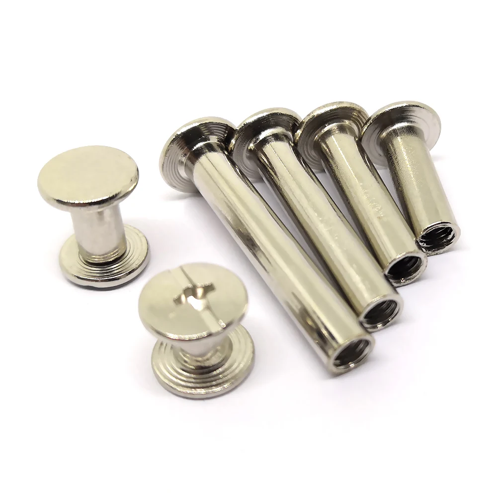 Hot Selling Chicago Screw Customized Stainless Steel Brass Chicago Screw Binding Post Male And Female Screw