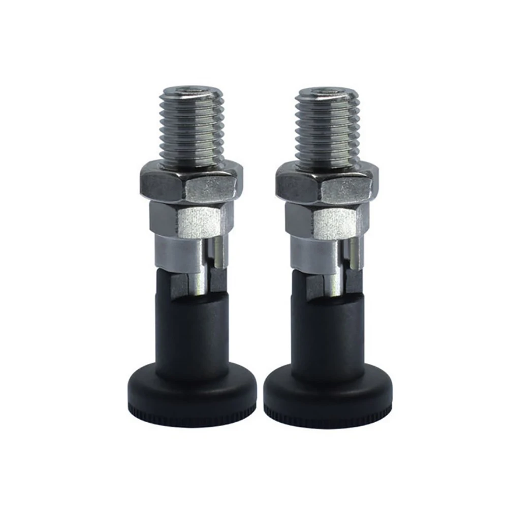 GN617.1 Stainless Steel Self Locking Rest Type Indexing Plunger With Black Head