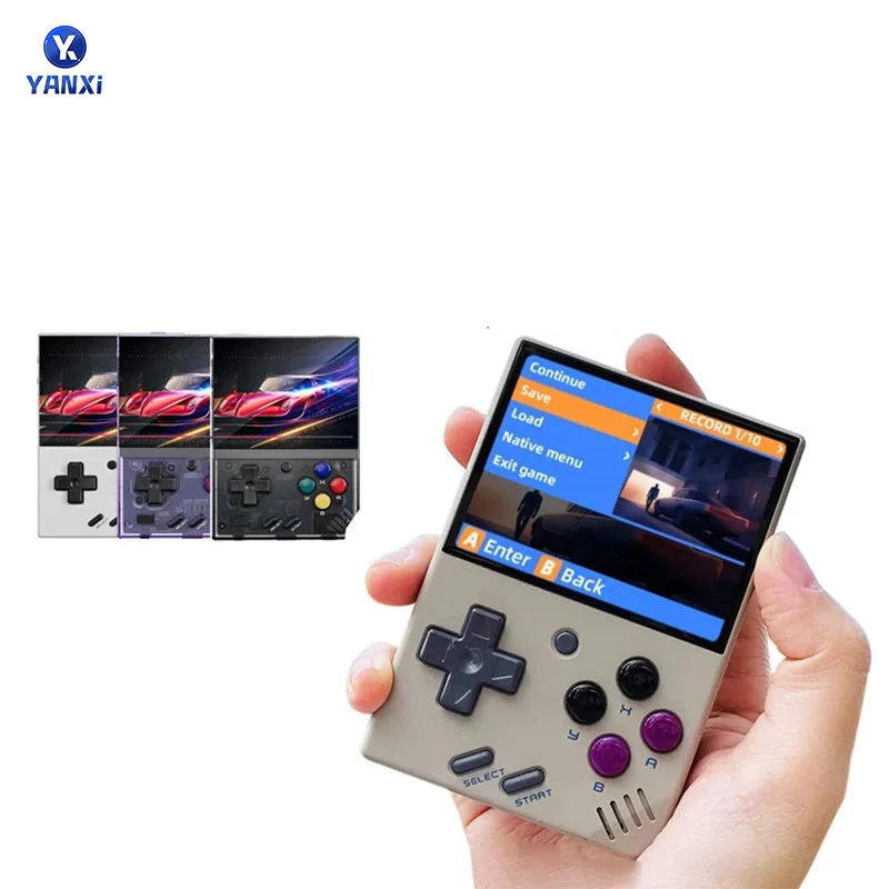 Support Drop-ship Miyoo Mini Plus Handheld Game Console 3.5Inch IPS Screen WiFi Retro Game Console With GameBoy