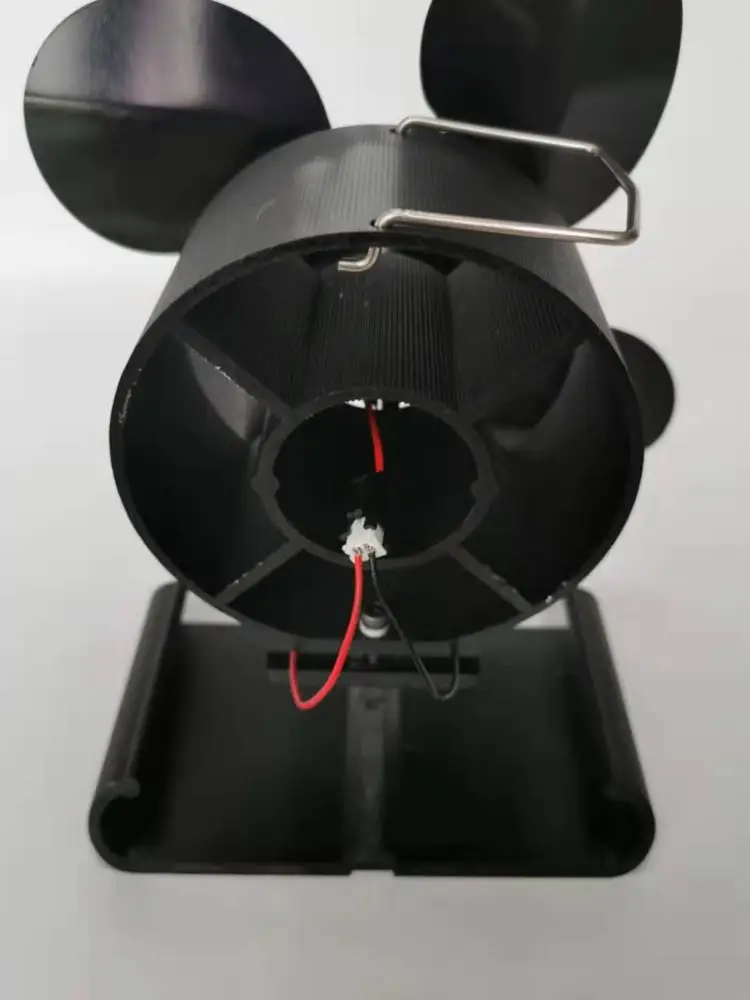 Eco-friendly wood fireplace fan low noise  high speed mini stove fan