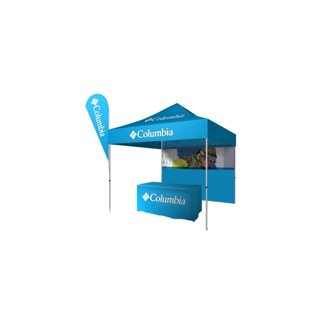 Custom Printing Oxford Steel Frame Trade Show Tent Promotion Expo Canopy Trade Show Display Tent