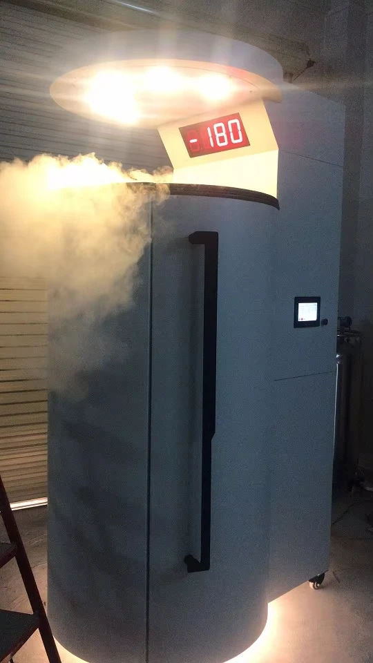 New arrival cryo cryogenic electrical cryosauna full body cryotherapy chamber for sports injury recovery
