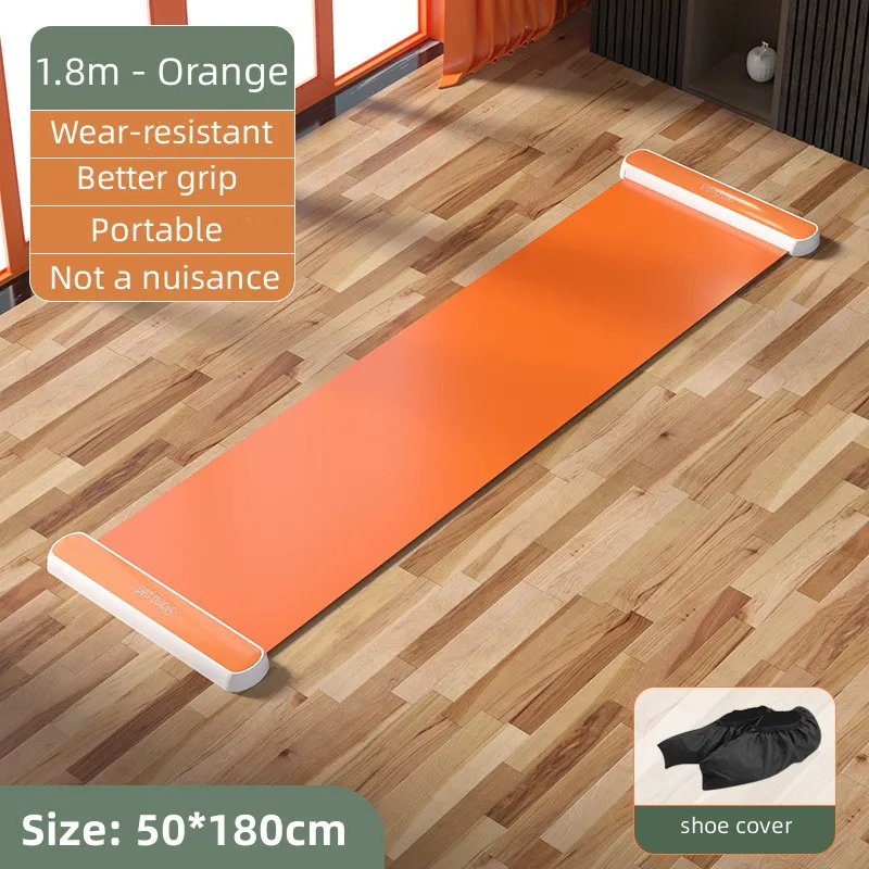 Hockey Training Gym Impact Resistant Speed skating Mat Fitness Slide Board Training Glide Mat