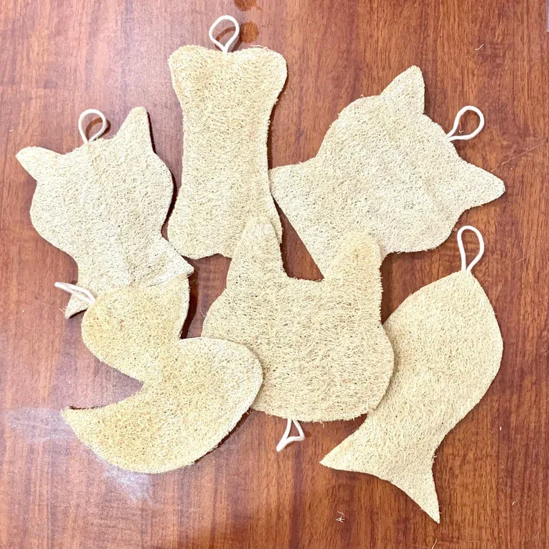 Лофа кошки натуральная игрушка для домашних животных кошек собак сделанная во Вьетнаме HOANG LINH SG Kimy + 84938616690