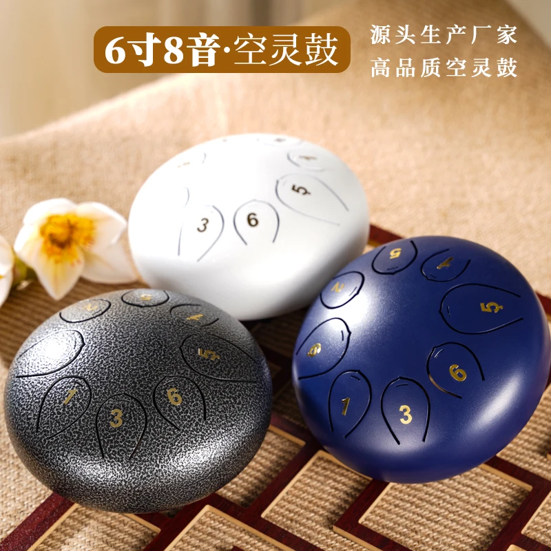 
Factory Sale Various 8 Tone Hand Drum Multifunctional Musical Instruments Hand Drum 
