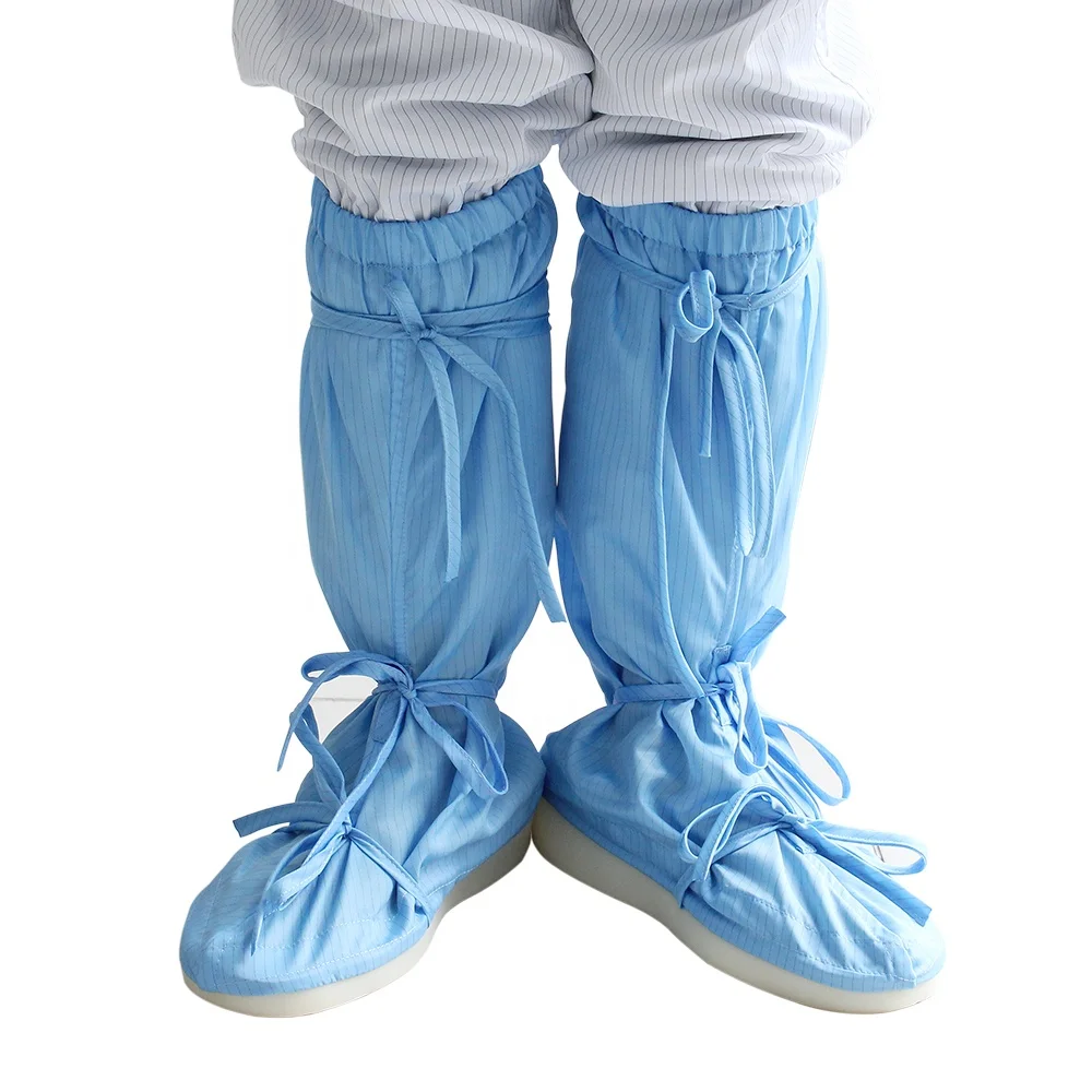 Pharmaceutical clean shoes high temperature resistant sterilisable gmp workshop antistatic work shoes clean area dustless shoes