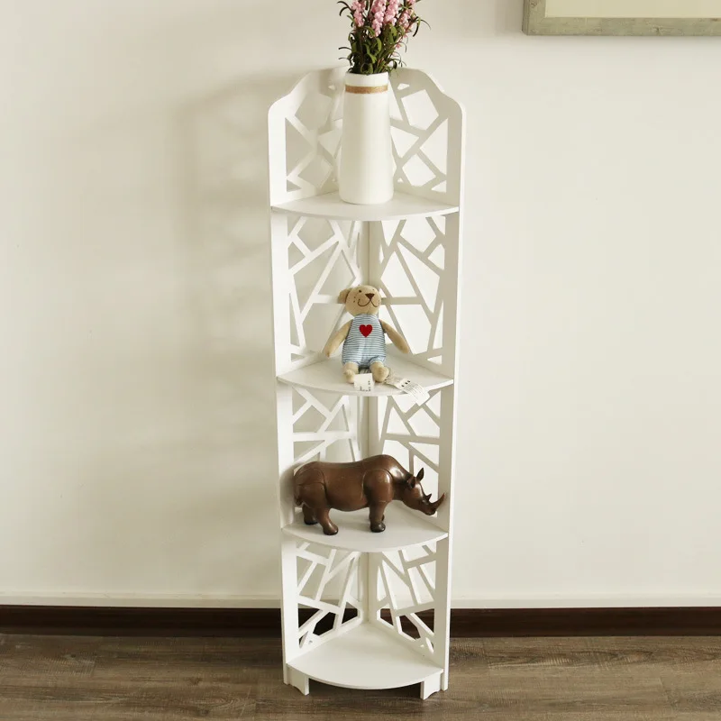 Waterproof Slim Bath Cabinet Multipurpose PVC Micro Foam Board Toilet Side Cabinet  Storage Display Shelf Corner Cabinet Rack