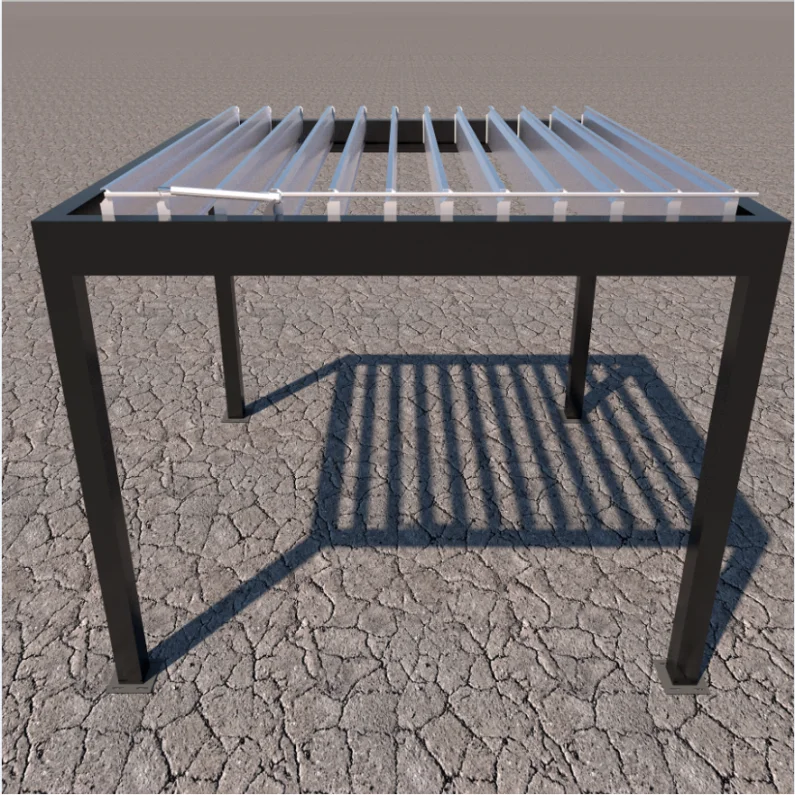 CLEARVIEW Motorized aluminum 6x4 profiles for pergolas para exterior awning kits waterproof Aluminum Pergola for house