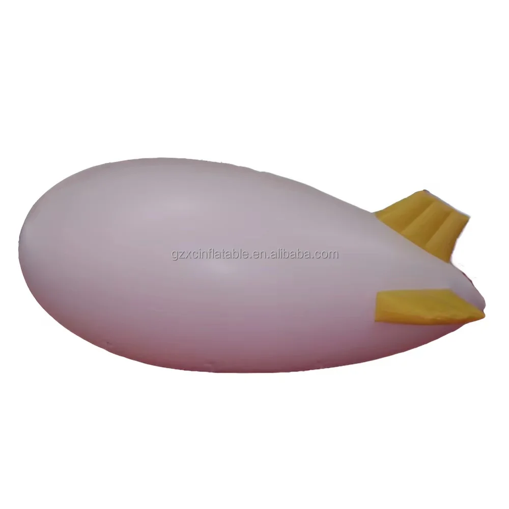 Factory Best Custom Logo Printing InflatableHelium Blimp Airplane Or Airship Advertising Model  For Sale