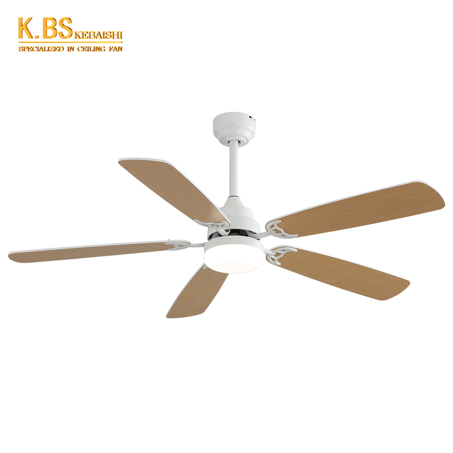 Energy Saving 52 Inch Modern Smart Decorative Remote Control Bldc Led Ceiling Fan Light