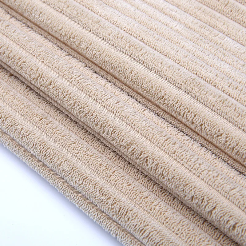 Comfortable 2.5W corduroy home clothes solid color thick corduroy fabric