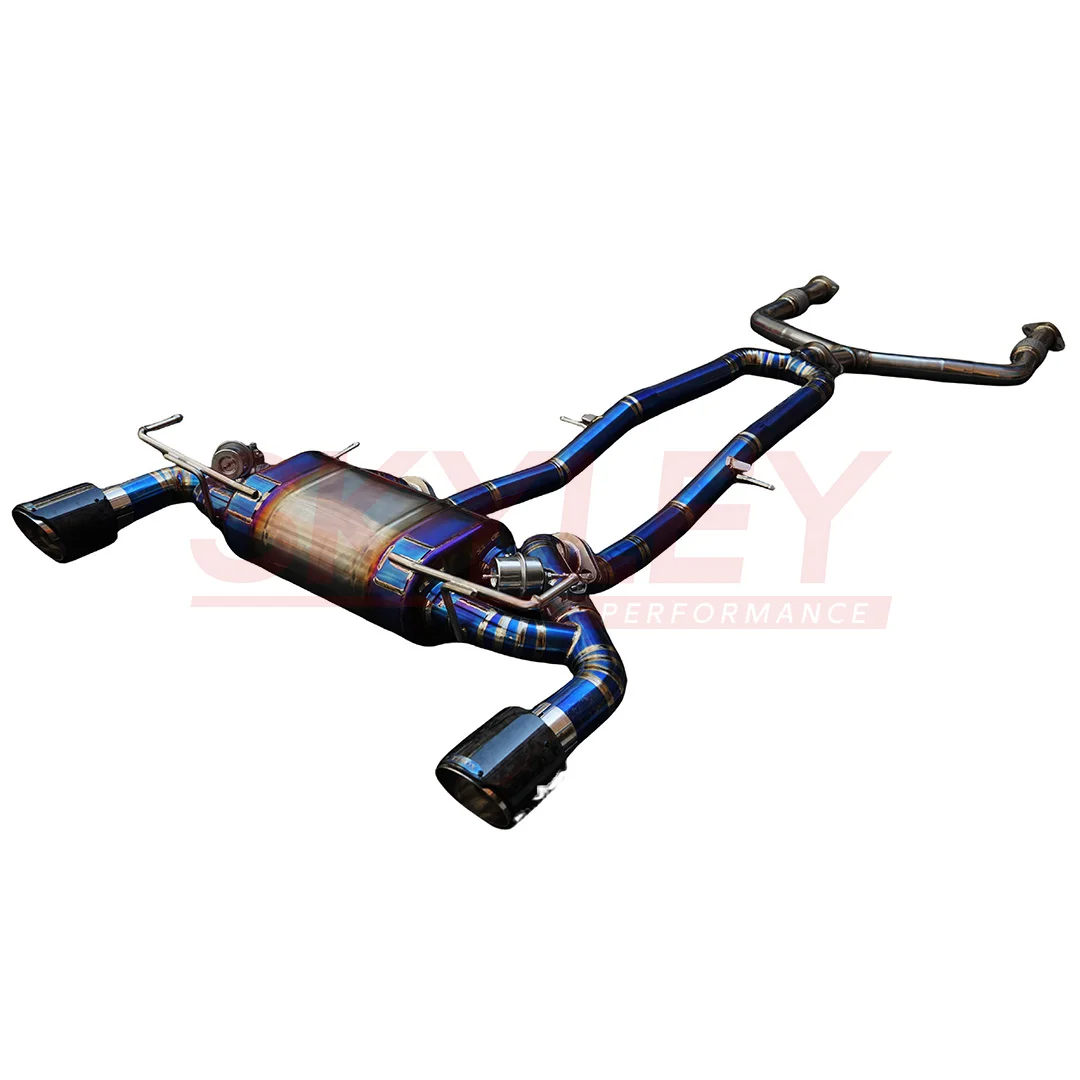 Skyley Valvetronic выхлопная система Catback комплект из титанового сплава 3 года 7-15 дней для Nissan 370Z коробка выхлопных газов