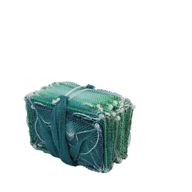 Wholesale PE-Net Aquaculture Trap Shrimp Cage in Fishing Net Crab Cage Trap