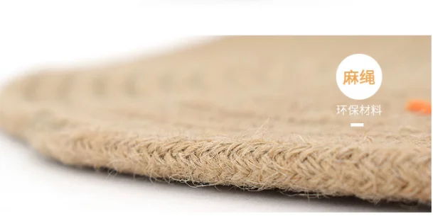 china supplier amazon hot selling hemp rope pet toy scratching pad board for cat