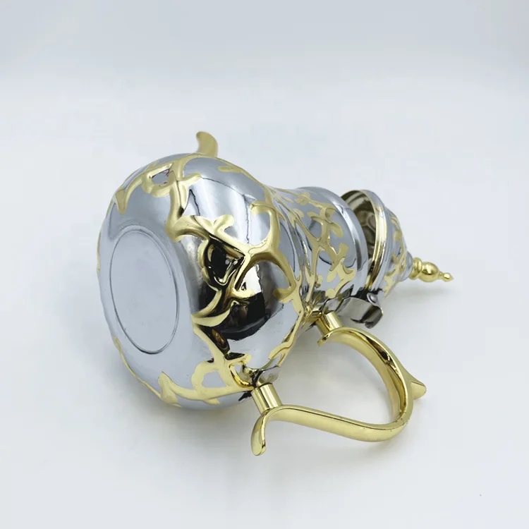 Outdoor Camping Portable Water Boiling Pot Stainless Steel Teapot Gold Coffee Cooking Pot Metal Water Kettle