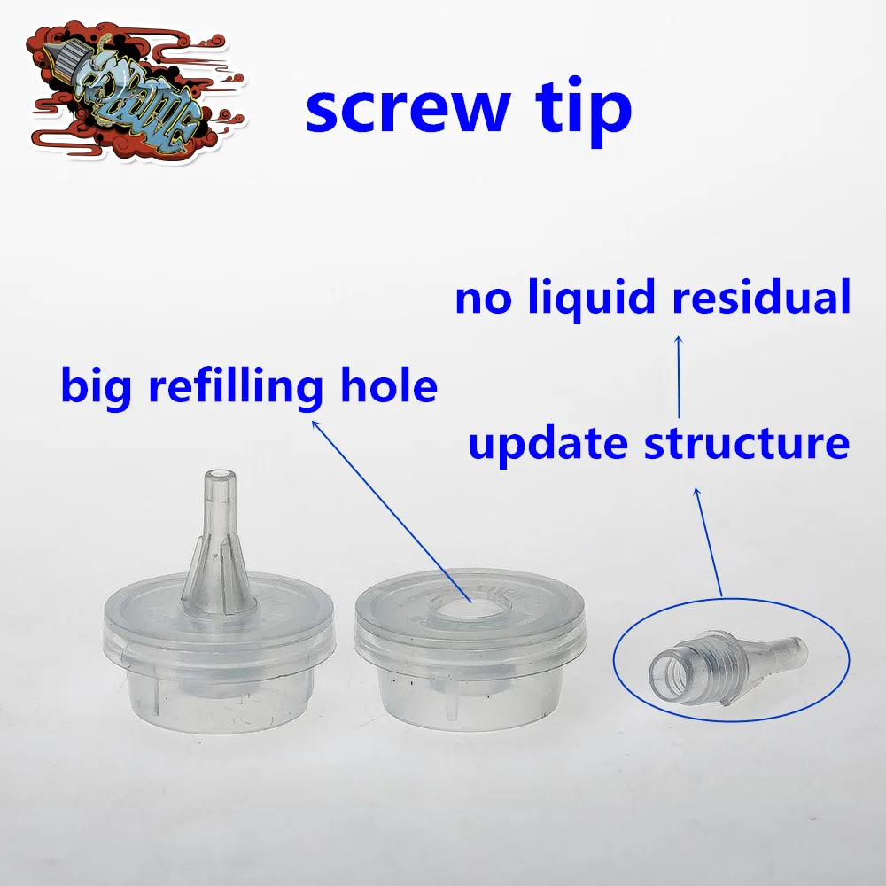 HD pen round clear liquid dropper bottle 30ml for nic shot bottles
