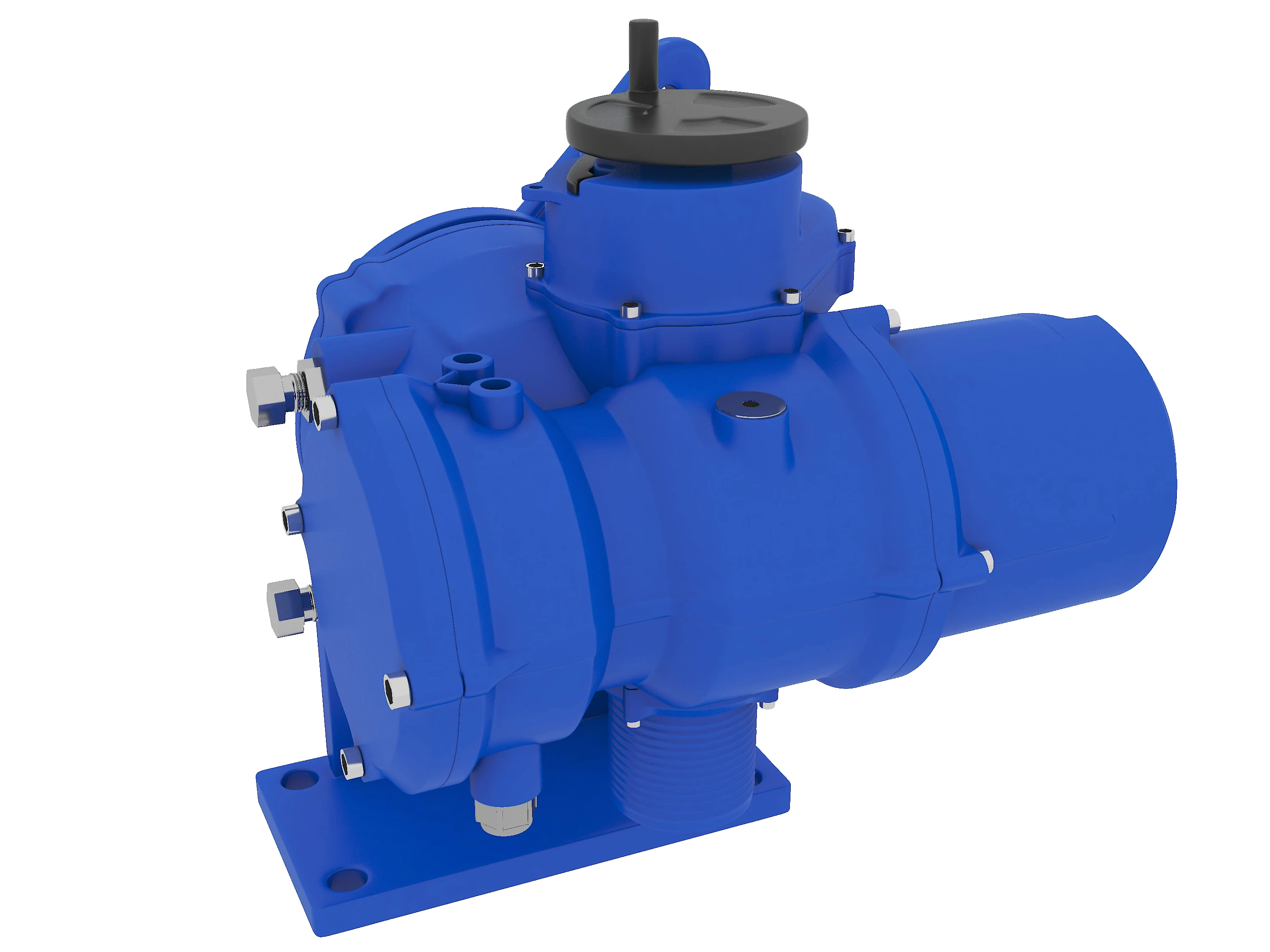 Quarter-Turn High Torque Motorized Butterfly Valve Electric Actuator