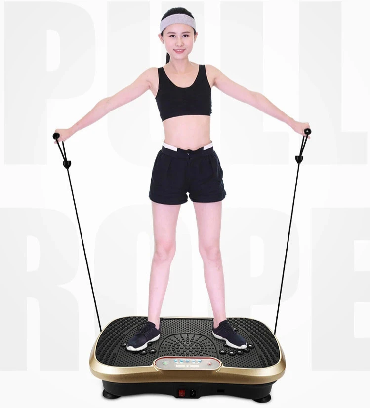 Source Factory High Power Vibrating Plate Household Silent 200kg Foot Vibration Plate Machine