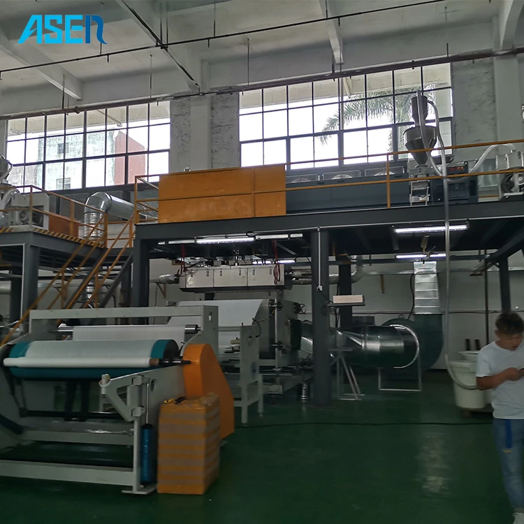
Sms spunbond nonwoven fabric making machine nonwoven fabric making machinery nonwoven fabric perforating machine 