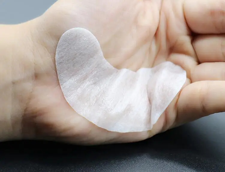 Salon Use Professional Eyelash Patches Wholesale Eyelash lint free mesh film Eye Patch Under Gel Pads For Lash Extensions